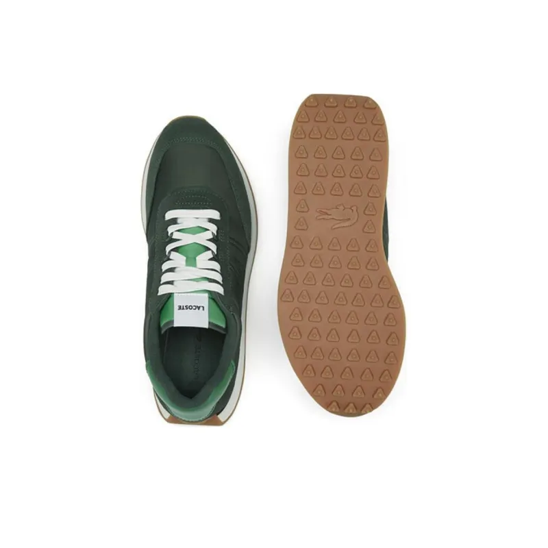 LACOSTE Low Top Casual Shoes Men's Green-4