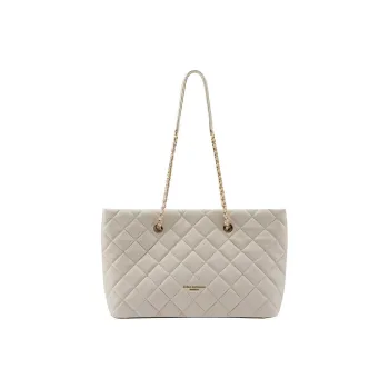 PAULS BOUTIQUE Pure Vegan Leather Tote Bag Shopping Bag Handbag Shoulder Bag Women's Cream