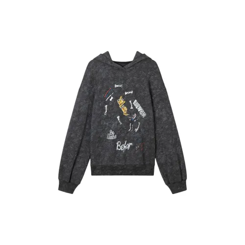 FORNI Sweatshirts Women's Printed Gray