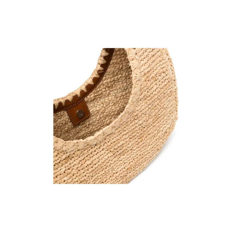 Staud Moon Raffia Tote Bag-2