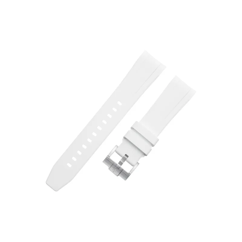 VAGENARI Rubber Strap Compatibility With Rolex New Arrival Ditan 126500 Pin Buckle Watch Band Unisex-1