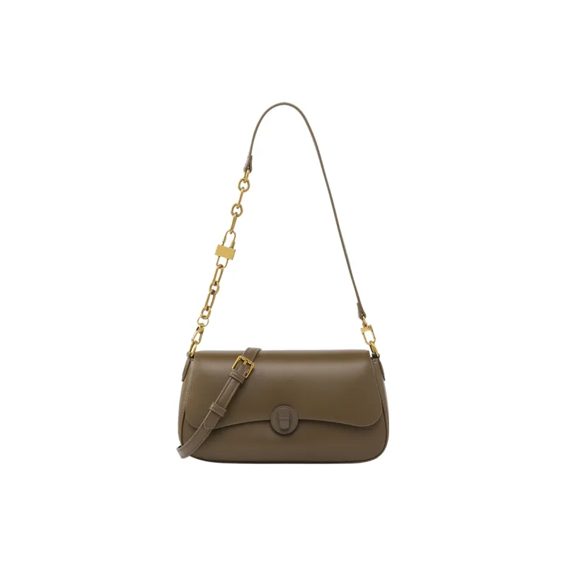 TTaG．baG Microfiber Synthetic Leather Crossbody Bag, Shoulder Bag Women's Black/Coffee/Jasper-6