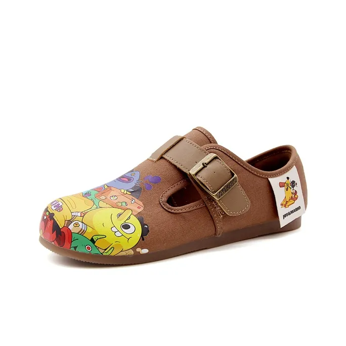 Joy&Mario Anti-Slip And Wear-Resistant Coverage Low-Top Casual Shoes Women's-1