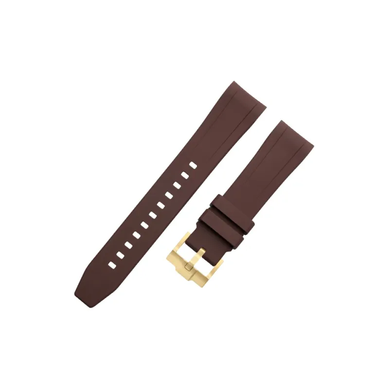 VAGENARI Rubber Strap Compatibility With Rolex New Arrival Ditan 126508 Pin Buckle Style Watch Band Unisex-7