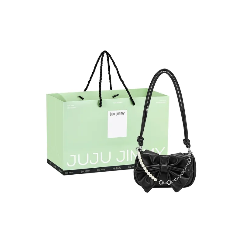 Juju Jimmy PU Shoulder Bag Regular Women's Black-1