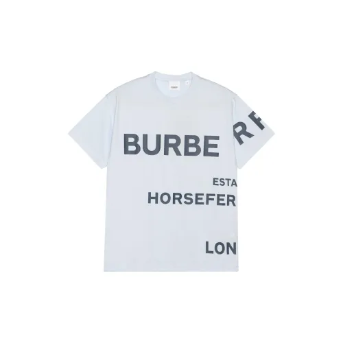 Burberry T-Shirts Women's Light Blue