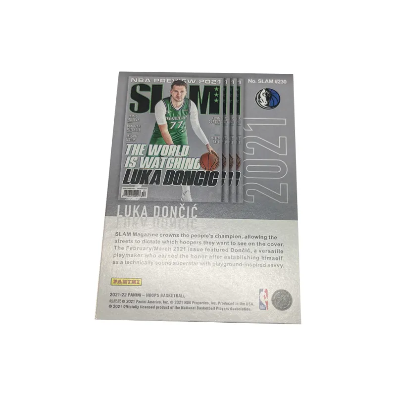 PANINI 21 22 Mavericks Luka Doncic Magazine Teca Refringence Star Card Product Access Sports Cards 1 Pc-1