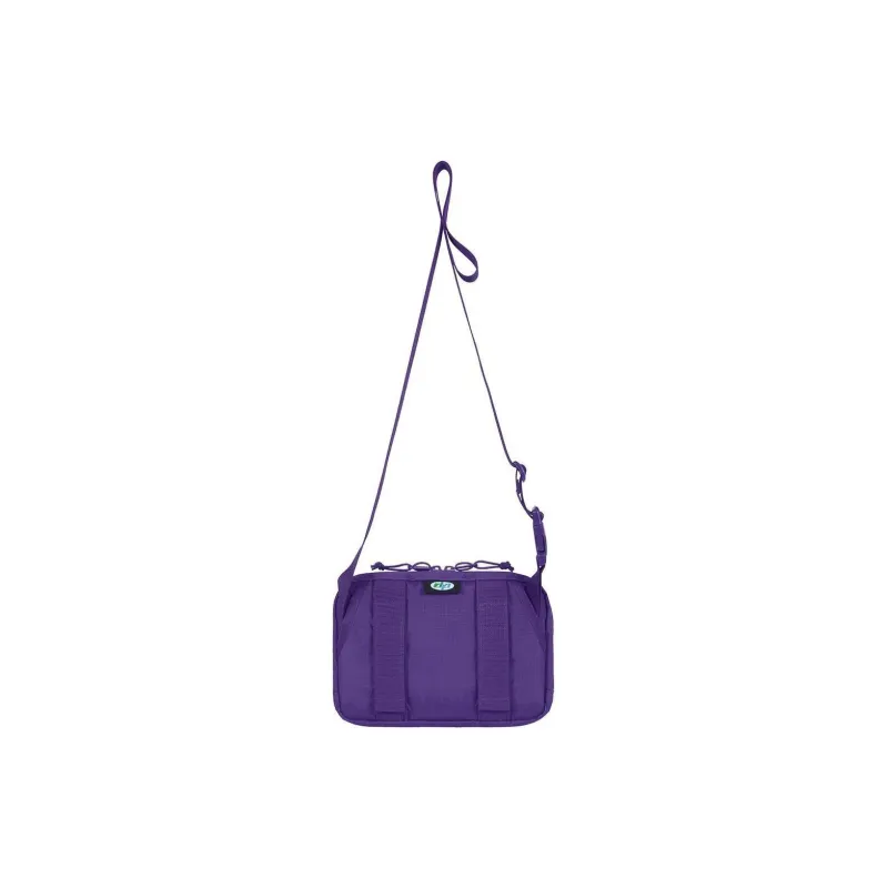Supreme Nylon Fabric Shoulder Bag, Crossbody Bag Unisex Purple-1