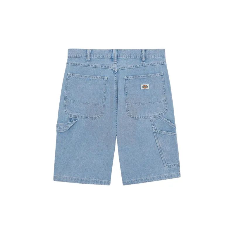 Dickies Garyville Logo Patch Denim Shorts-1