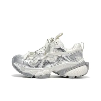 Beau Today Cushioning, Slip Resistant, And Abrasion Resistant Low Top Chunky Sneakers Women's