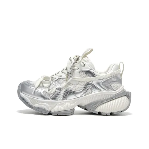 Beau Today Cushioning, grapes Resistant, And Abrasion Resistant Low Top Chunky Sneakers Women's