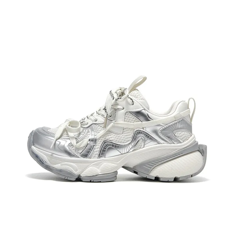 Beau Today Shock Absorbers With Slip Resistant And Abrasion Resistant Properties Low Top Chunky Sneakers Women's-0