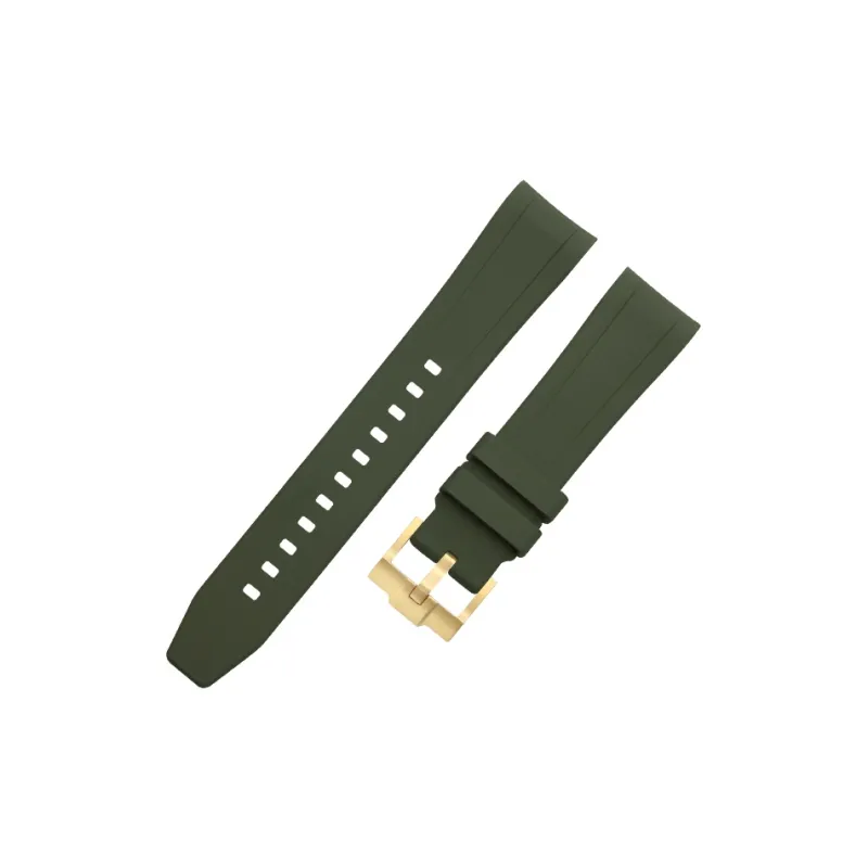 VAGENARI Rubber Strap Compatibility With Rolex New Arrival Ditan 126508 Pin Buckle Style Watch Band Unisex-6