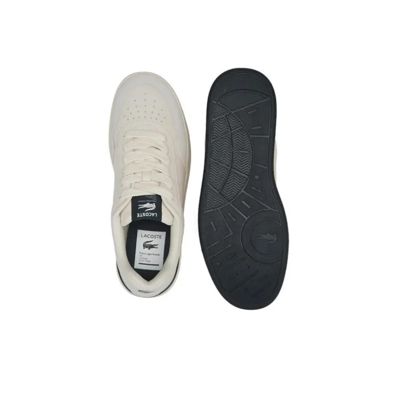 LACOSTE Low Top Skateboard Shoes Men's Beige-4