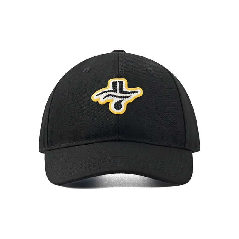 Palladium X Jeremy Lin Co titled Series Polyester Baseball Caps Unisex Lead Black-0