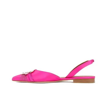 Malone Souliers Crystal-embellished Ballerina Shoes