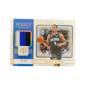 PANINI Jalen Suggs 2022 23 National Treasures 24/25, Worn Jersey Patch Star Card, Card Access Pass Sports Cards 1 Pc