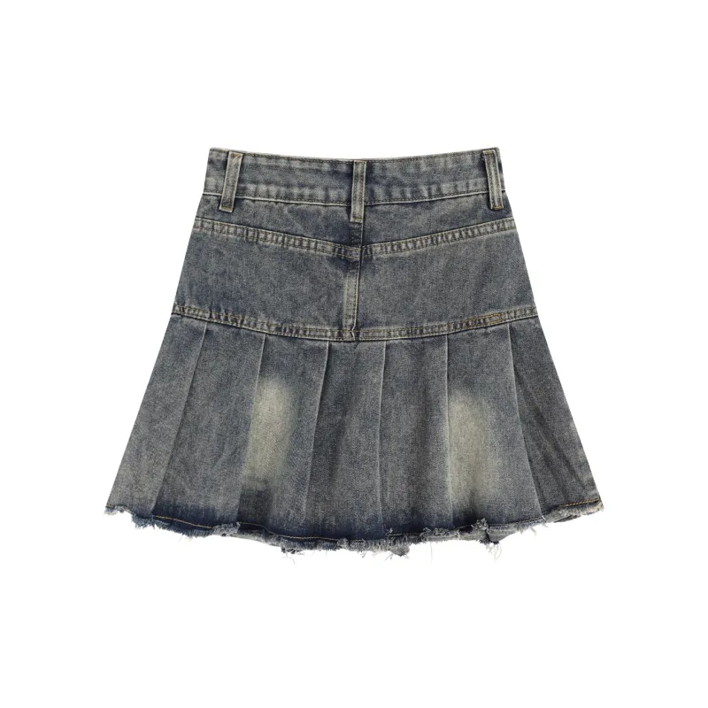 DGMZ Denim Short Skirts Women's Blue-1