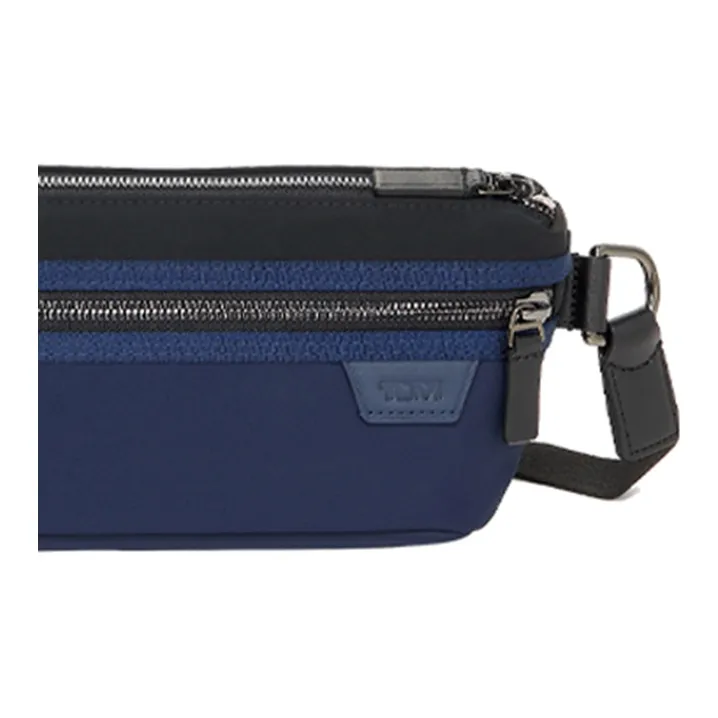 TUMI Polyamide Shoulder Bag, Crossbody Bag, Sling Bag, Fanny Pack Men's Blue-2