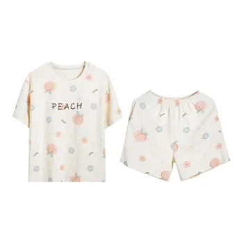DAMOS·LOVE SS24 Pajama Set Women's Ecru