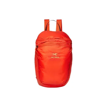 Arcteryx Inde Nylon Fabric Outdoor Mountaineering Bag Backpack Regular Unisex Dynasty Red