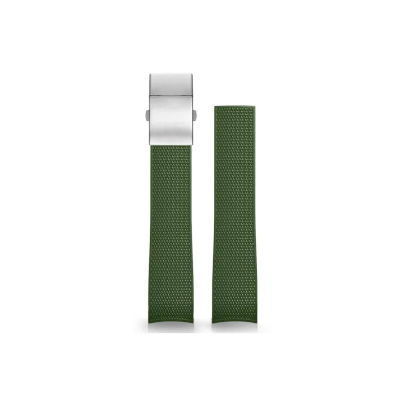 Craftsman Longines Compatibility Watch Band Rubber Material-7