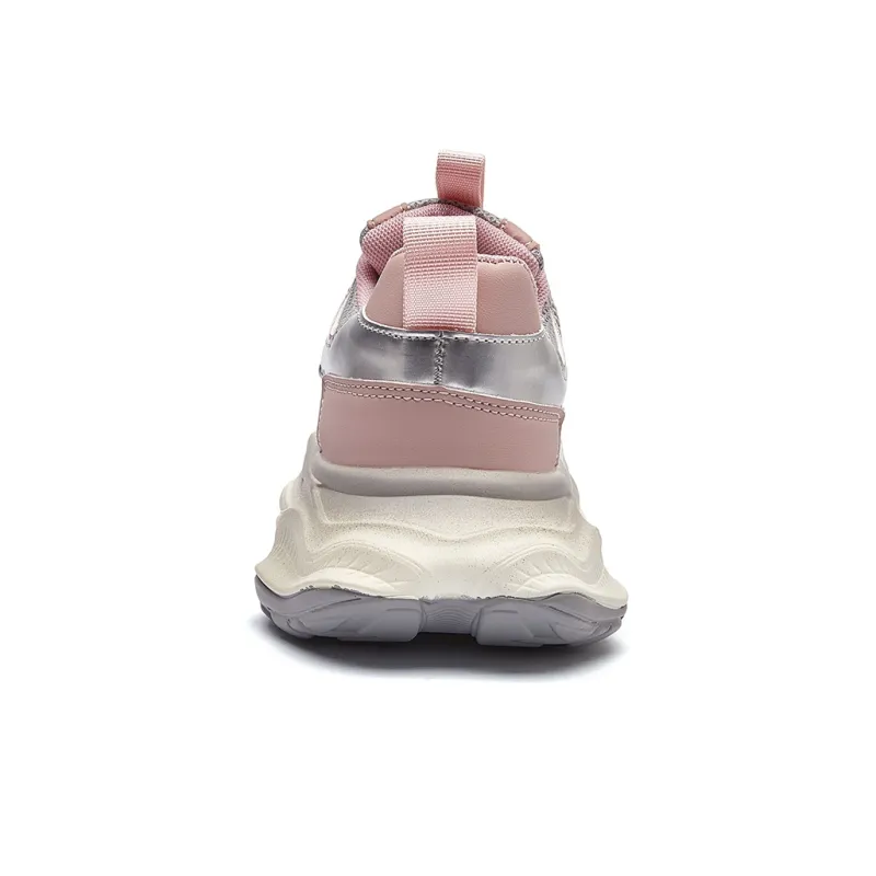 La Chapelle Breathable Height Increasing Low-Top Chunky Sneakers Women's-3