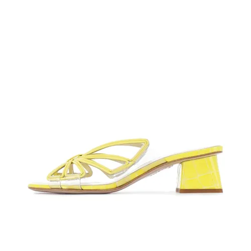 Sophia Webster Slide Slippers Women's Yellow