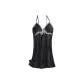 Black Single Nightgown (with Pads)