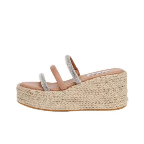 STEVE MADDEN Slide Slippers Women's Brown