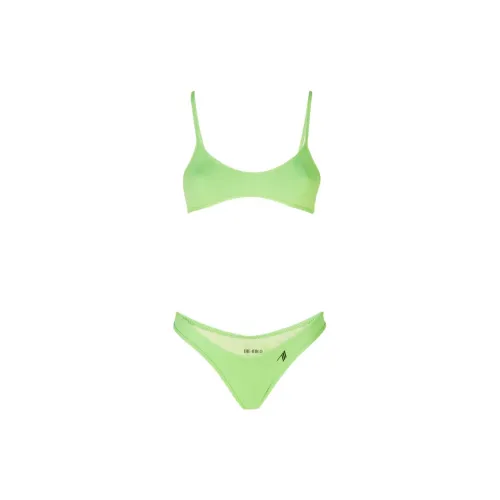 The Attico Bikinis Women's Lime Green