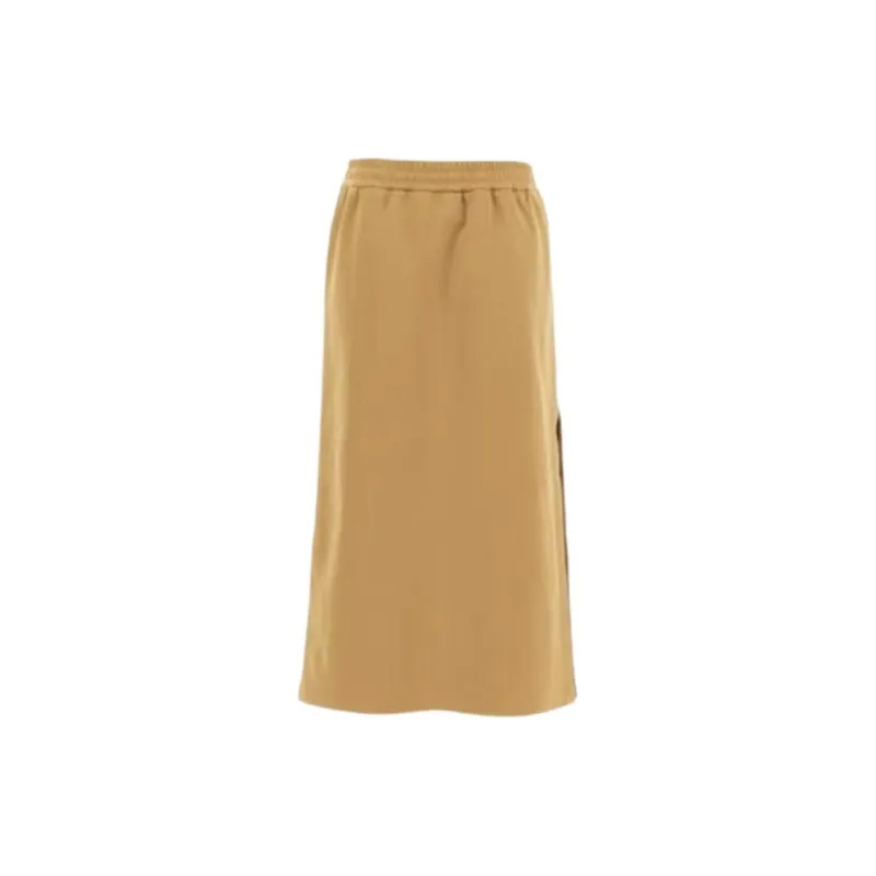 GUCCI x Adidas Casual Long Skirts Women's Brown-1