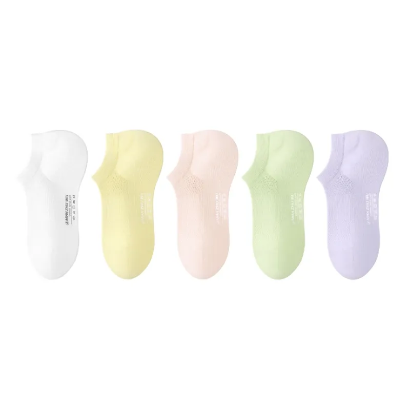 B&C.Room SS24 Ankle Socks Spring Summer Women's 5 Pack-19