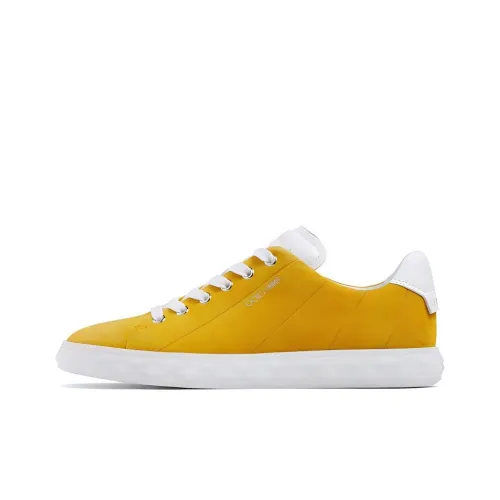 Jimmy Choo Diamond Skateboard Shoes Women's Low-Top Yellow