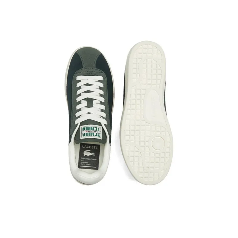 LACOSTE Low Top Skateboard Shoes Women's Green-4