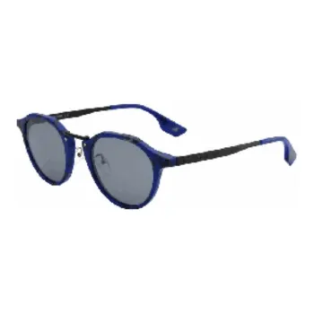 McQ Alexander McQueen Oval Sunglasses Unisex Blue