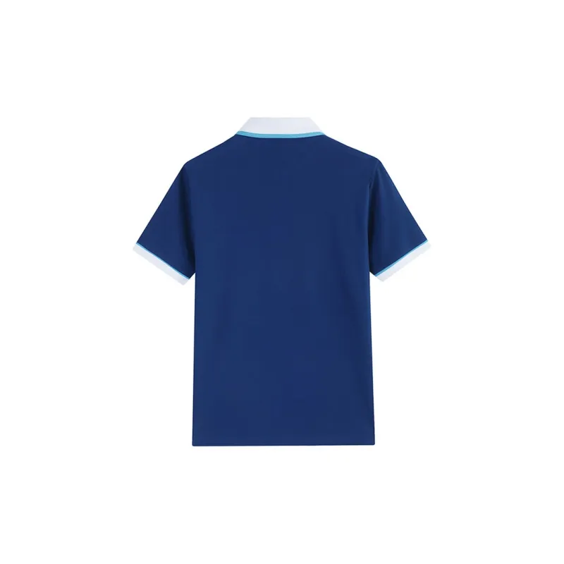 DAVID NAMAN Polo Shirt Men's Gemstone Blue-1