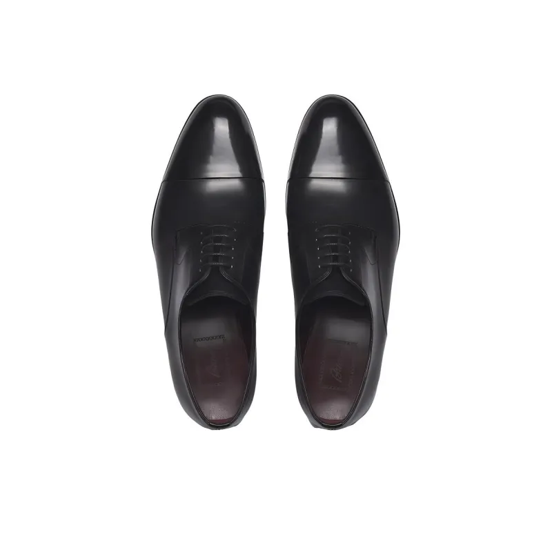Brioni Dress Shoes Men Low Top Black-3