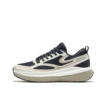 Erke Cushioning Wear Resistant Low Top Trail Running Shoes Men's Summer Breeze Blue Microcrystal White