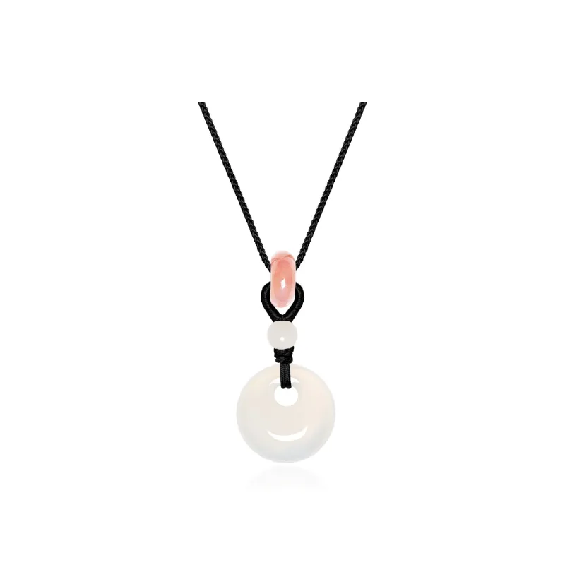 Far Mountain Joe Agate Necklaces Unisex-0