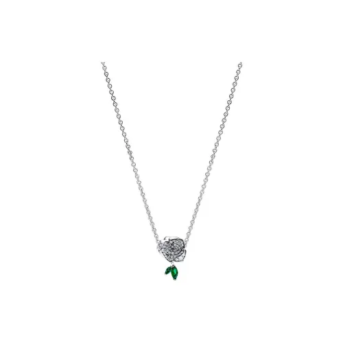 Pandora 925 Sterling Silver Necklaces Women's Silver