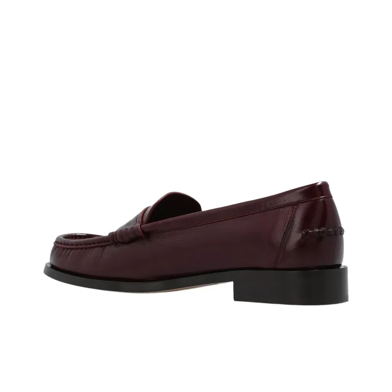 FERRAGAMO Salvatore Ferragamo Irina Loafers Women's Burgundy-4