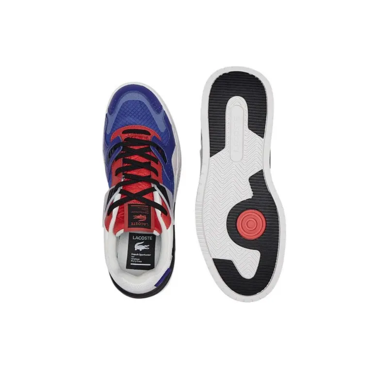 LACOSTE Low Top Skateboard Shoes Men's Dark Blue-4