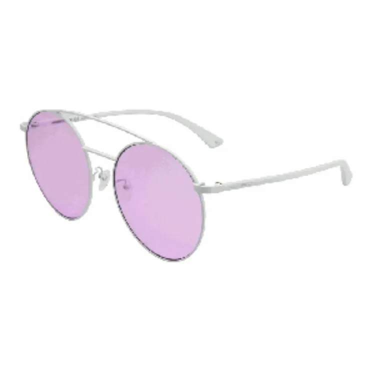 McQ Alexander McQueen Aviator Sunglasses Unisex Silver-0