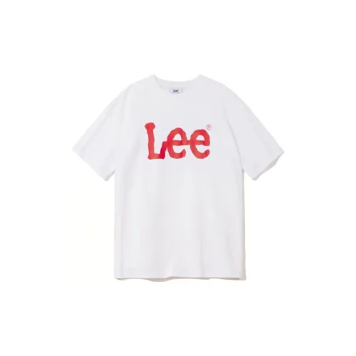 Lee T-Shirts Unisex White