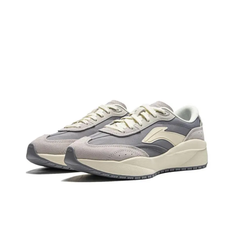 LINING Load Capacity 2.0 Casual Shoes Women's Low Top Microcrystalline Gray/Stone Gray-2