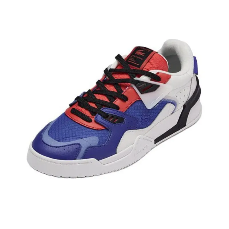 LACOSTE Low Top Skateboard Shoes Men's Dark Blue-1