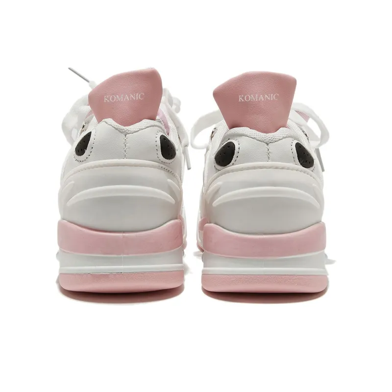 Komanic Puffy Shoes Lightweight Low Top Casual Shoes Women's-15