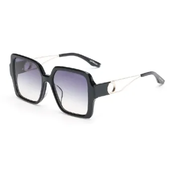 TRUSSARDI Plate And Metal Square Sunglasses Unisex
