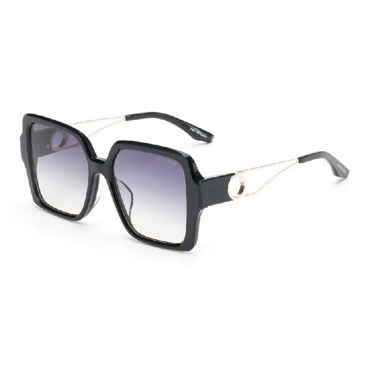 TRUSSARDI Plate And Metal Square Sunglasses Unisex-0